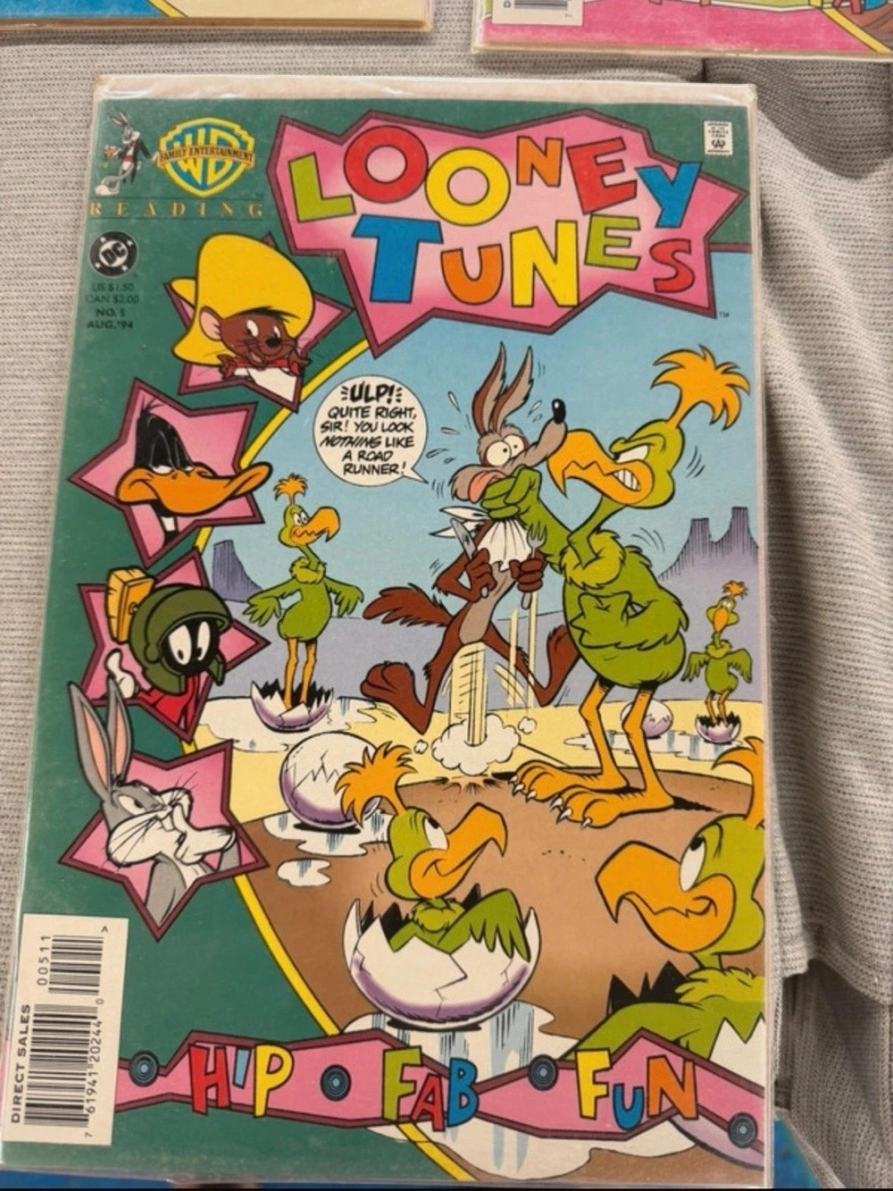 Warner Bros. Looney Tunes. Comic Books Set of 5 Multicolor